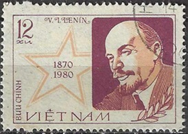Viet Nam #1050  1980  "110 Años del nacimiento de Lenin"