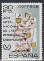 España #2233   1981  Nueva NH "Año internacional de los discapacitados"
