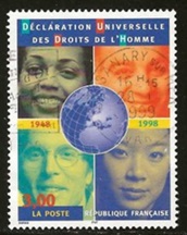 Francia #2688 1998 "50 Años de la Declaración Universal de los Derechos Humanos"