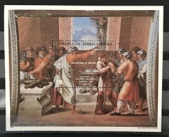 Granada Granadines #538 1983 H.S. Nueva NH "La unción de David, por Rafael"