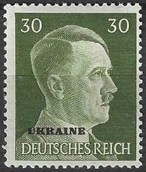 RUSIA ocupación alemana de Ucrania #N56 1941 Nueva (Hinged)