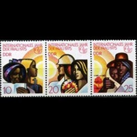 Alemania, Republica Democratica #1622a  1975  Serie completa Nuevas NH "Año Internacional de la Mujer"