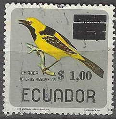 Ecuador #766f 1967 "Chiroca"