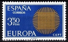 España #1607 1970 Nueva NH "Europa"