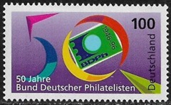 Alemania #1939 1996 Nueva NH "Asociación de filatelistas alemanes"
