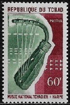 Chad #120  1967  Nueva NH  "Arpa"