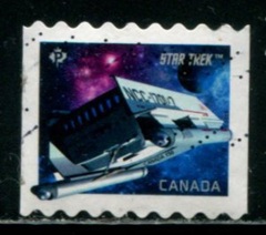 Canada #2985 2017  "Star Trek - Transbordador Galileo"