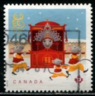 Canada #3231  2020 "Año de la rata"