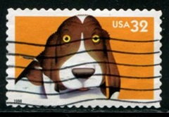 ESTADOS UNIDOS #3230  1998 "Perro por Dog Collins"