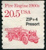 Estados Unidos #2264  1988 "Camión de bomberos"