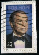 Estados Unidos #4406  2009 Autoadhesiva en papel "Bob Hope"