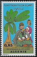 Algeria #514  1974 Nueva NH "Homenaje a las madres argelinas"