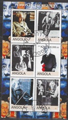 Angola 2000 Cinderella Minipliego CTO "Einstein"