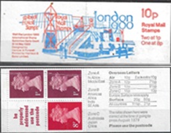 Gran Bretaña  #MH64b 1980 Booklett completo Nuevo "Exhibicion Filatelica Londres 1980"