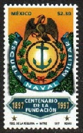 Mexico #2039  1997  Nueva NH "Centenario de la Escuela Militar Naval"