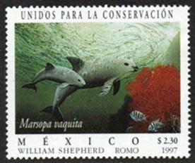 Mexico #2041 1997 Nueva NH "Marsopa vaquita"