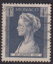Monaco #391 1957 "Grace Kelly, princesa"