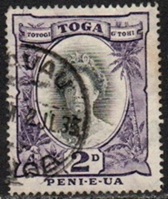 Tonga  #56  1920  "Reina Salote"