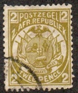 Transvaal #126  1887 "Escudo de armas"