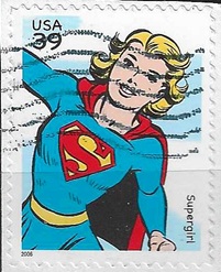 Estados Unidos #4084k 2006 Autoadhesivas en papel «Superniña»