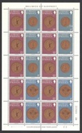 Guernsey #185a 1979 Minipliego Nuevo NH "Monedas locales"