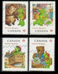 Canadá #2542 - 2545  2012 Serie completa "BENJAMIN LA TORTUGA"