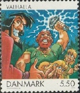 Dinamarca  #1219  2002 "Valhalla, comic"