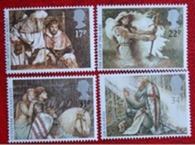 Gran Bretaña #1115 - 1118 1985 Serie completa Nuevas NH "Leyendas Artúricas"
