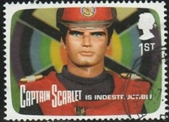 Great Britain, #2859 2011 "Capitán Scarlet y los Mysterons"