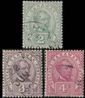 Sarawak  #37 - 39  1899 "Sir Charles Brooke"