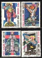 Vaticano #721 - 724 1983 Serie completa Nueva NH "Año santo"