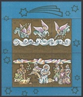Vaticano #825 1988 H.S. Nueva NH "Navidad - Angeles"