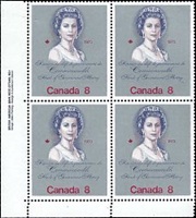 CANADÁ #620 1973 Cuadro Nuevo NH "Isabel II"