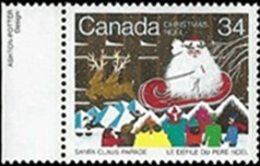Canadá #1067 1985 "Navidad - Desfile de Santa Claus"
