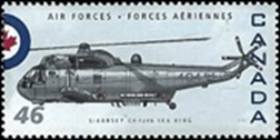 Canadá #1808k 1999 Nueva NH "Sikorsky CH-124A Sea King"