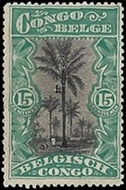 Congo Belga #48 1915 "Trepando palmeras aceiteras"