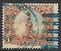 Guatemala # 223 1926  "Monumento a Colón"