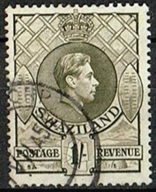 Suazilandia #34a 1938 Rey Jorge VI