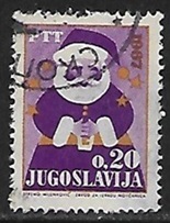 Yugoslavia # 843  1966  "Santa Claus"