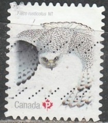Canadá #3019 2017 "Halcón gerifalte"