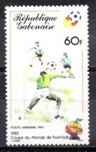 Gabón #C243 1981 Nueva NH "Copa del Mundo España '82"