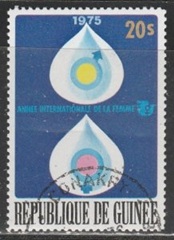 Guinea #705  1976 "Año Internacional de la Mujer"