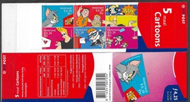 Holanda #1080  2001  Booklet Nuevo NH  "Series de Cartoon Network"