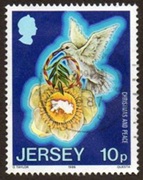 Jersey #411  1986 "Paloma - Navidad y paz"