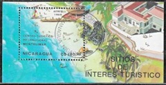 Nicaragua #1764  1989 H.S. "Centro turístico internacional de Montelimar"