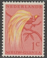 Nueva Guinea Holandesa #22 1958 Nueva LH «Ave del paraíso»