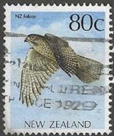 Nueva Zelanda #928 1993  "Halcon"