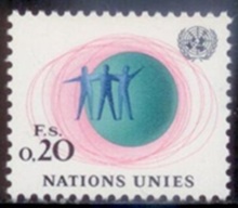 Naciones Unidas Ginebra #3 1969 Nueva NH