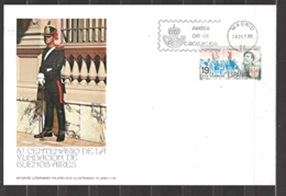 España #2220  1980 Tarjeta informativa de primer día «IV Centenario de la fundación de Buenos Aires"