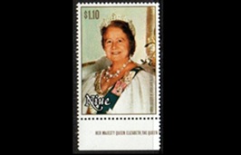 Niue #291 1980 Nueva NH "Cumpleaños de la reina madre"
